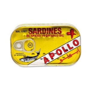 Sardines à huile épicée 125g