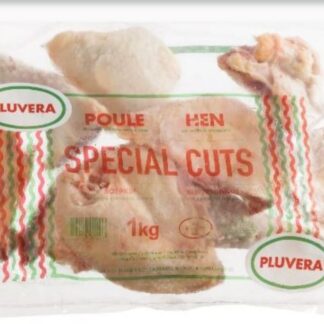 Poule pulvera coupée 1kg