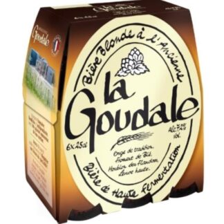 Biere blonde 7.2 % la GOUDALE pack 6x25cl